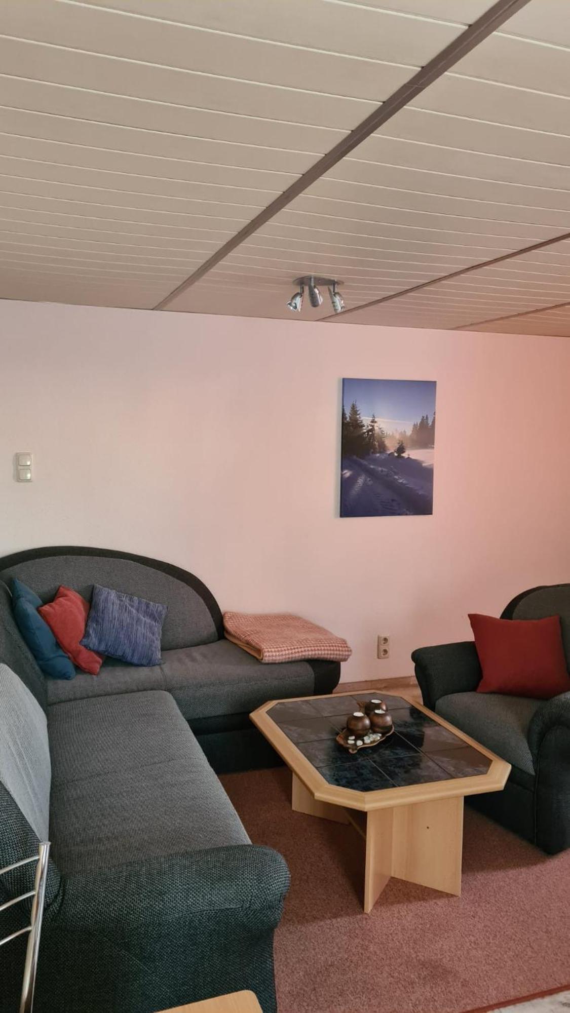 Ferienwohnung Hauptmann Frauenwald Luaran gambar